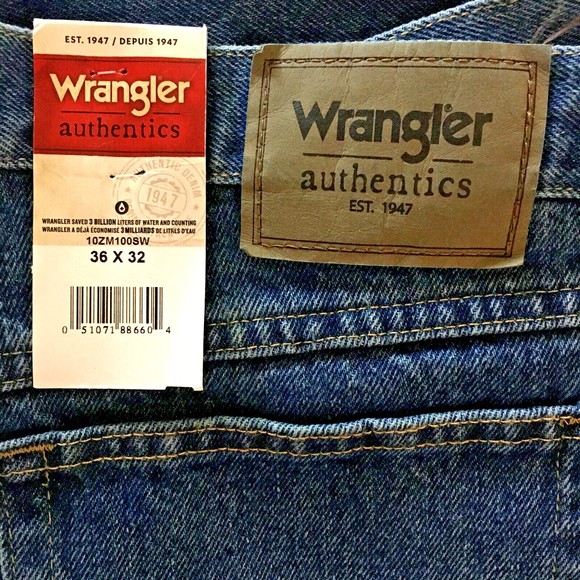 Wrangler | Jeans | Nwt Wrangler Zm100sw Authentics Mens 100 Cotton ...